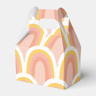 Retro Rainbow Favour Box