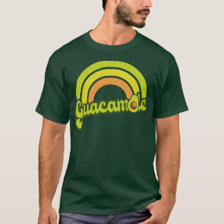 Retro Rainbow Guacamole T-Shirt