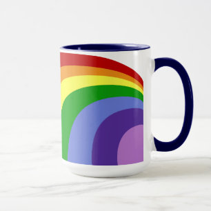 Retro Rainbow Mug