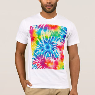 *~* Retro Rainbow Psychodelic Hipster Tie Dye  T-Shirt