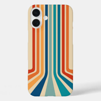 Retro Rainbow Stripes Phone Case
