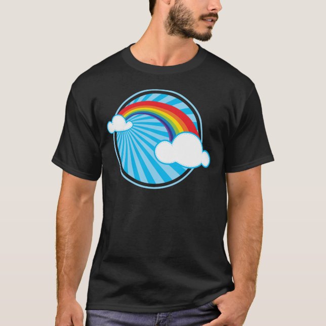 RETRO RAINBOW T-Shirt (Front)