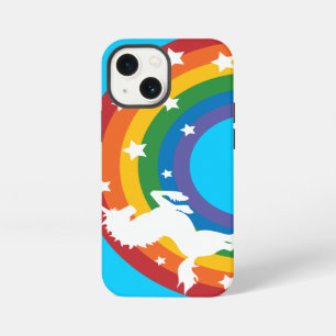Retro Rainbow Unicorn iPhone 5C Case