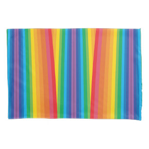 Retro Rainbows Pillowcases (2 Sizes)