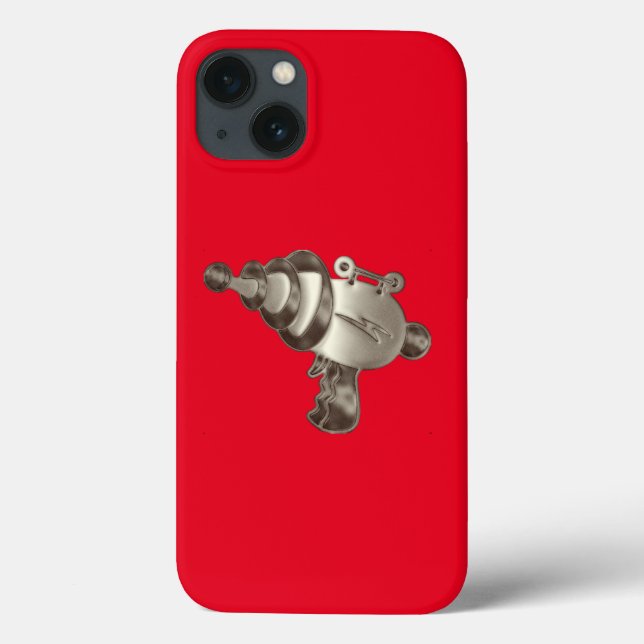 Retro Ray Gun Case-Mate iPhone Case (Back)