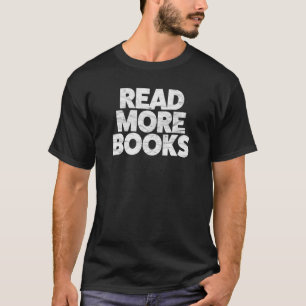 Retro Read More Books Graphic T-Shirt