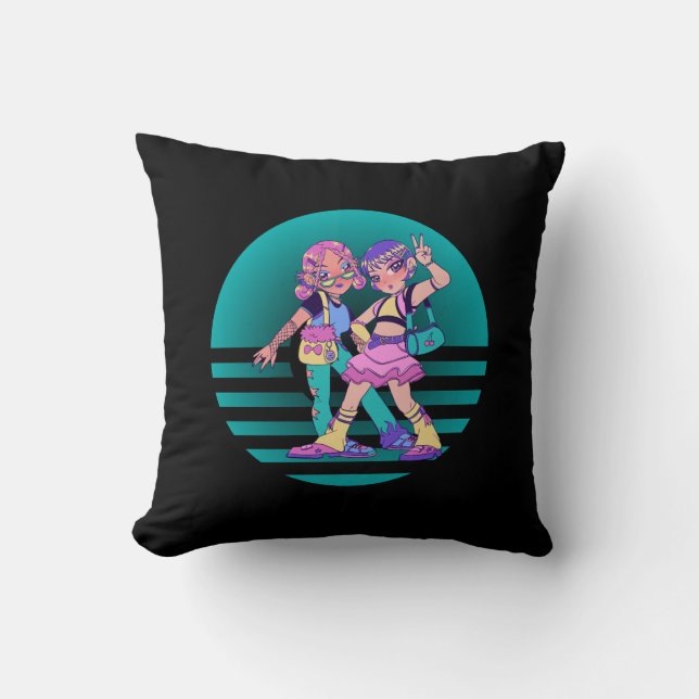 Retro Rebels Cushion (Front)