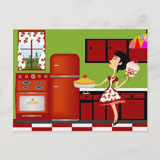 Retro Recipe Card (Front)