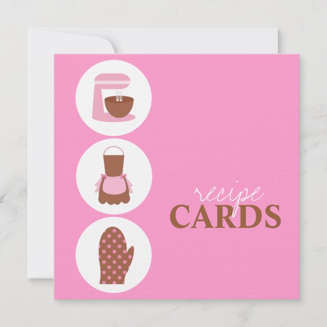 Retro Recipe Cards (Front)