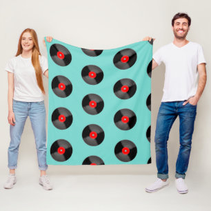 Retro Record Blanket 