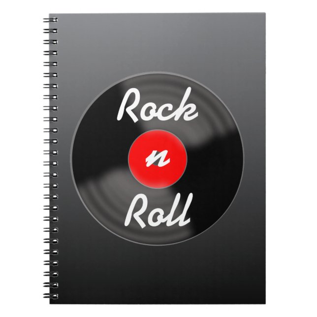 Retro Record Notebook Gift (Front)