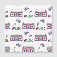 Retro Recorder Tape Seamless
