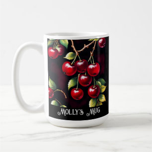 Retro Red Cherries  Coffee Mug