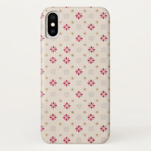 Vintage Flower Wallpaper Iphone X Cases Covers Zazzle Com Au