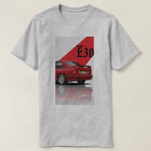 Retro Red German Classic Sports Coupe T-Shirt