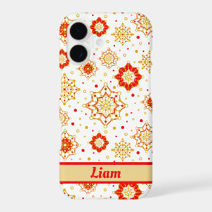 Retro Red Mid-Century Modern Design Personalised
