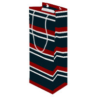 Retro Red Tartan Stripe
