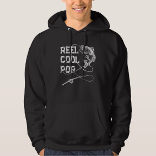 Retro Reel Cool Pop Fishing Xmas Father S Day Hoodie