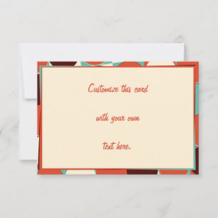 Retro Reply Card 5 x 3.5