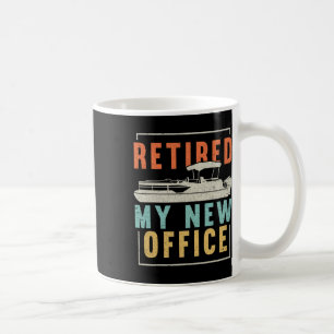 Retro Retired My New Office Coffee Mug