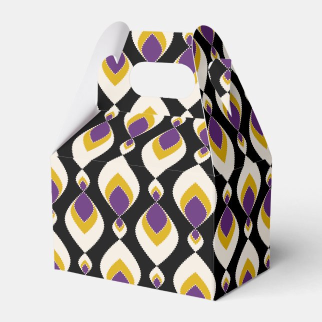 Retro, retro ornament favour box (Front Side)