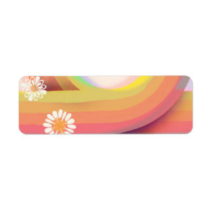 Retro Return Address Label