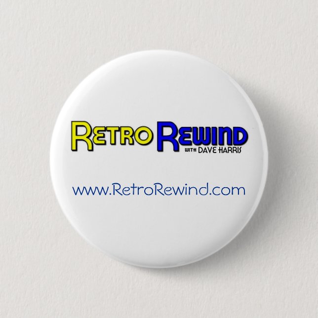 Retro Rewind Button (Front)