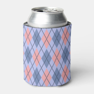 Retro rhombic pattern.  can cooler