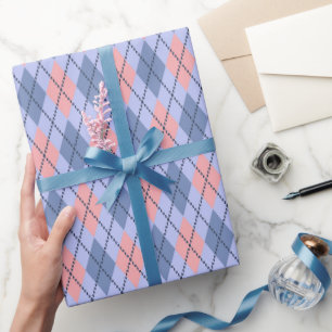Retro rhombic pattern.  wrapping paper