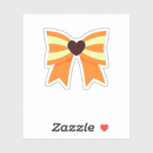 retro ribbon sticker