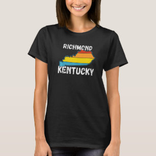Retro Richmond KY Kentucky City Apparel Souvenir T-Shirt
