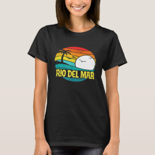 Retro Rio Del Mar Sun Surf 80s Graphic T-Shirt