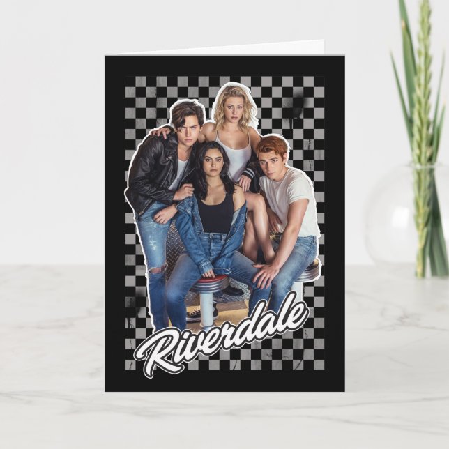 Retro Riverdale Group Graphic Card (Front)