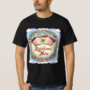 Retro RN Nurses Cap nurse T-Shirt