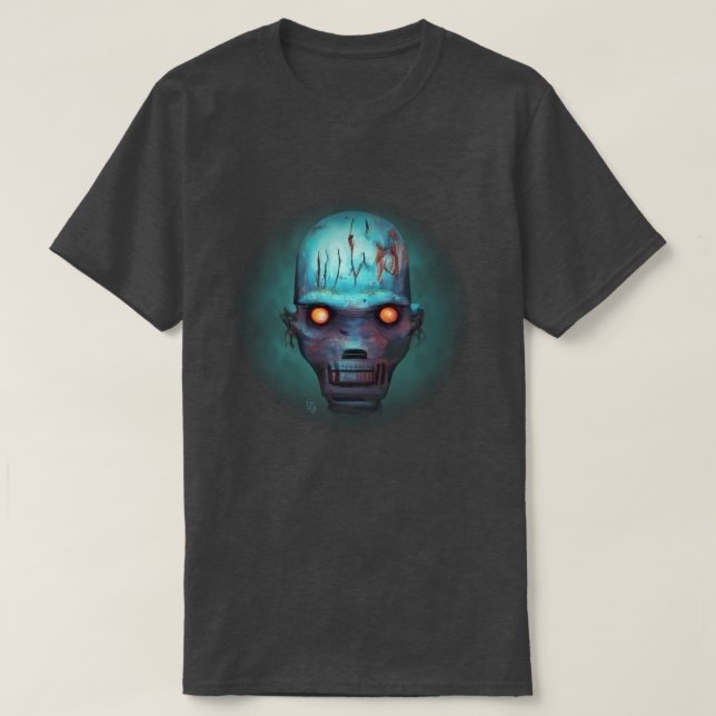 Retro Robot T-Shirt (Design Front)
