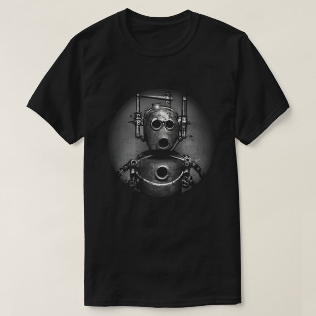 Retro Robot T-Shirt (Design Front)