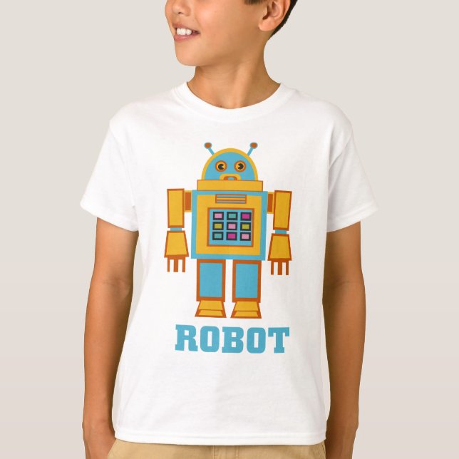 Retro Robot T-Shirt (Front)