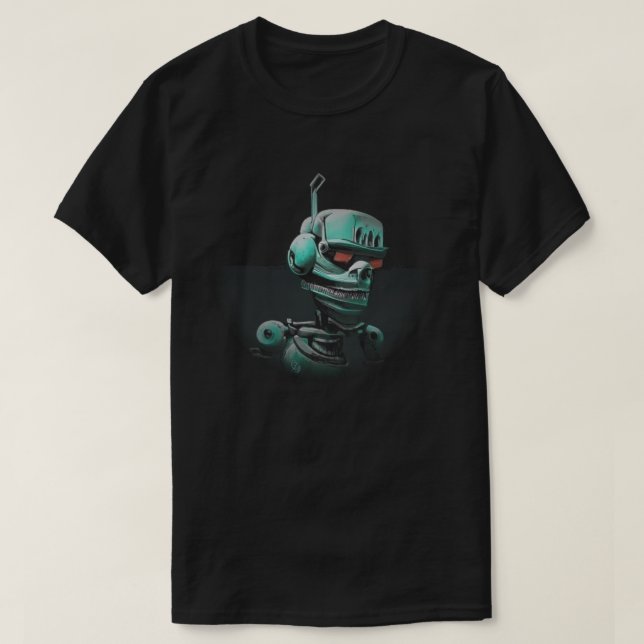 Retro Robot T-Shirt (Design Front)