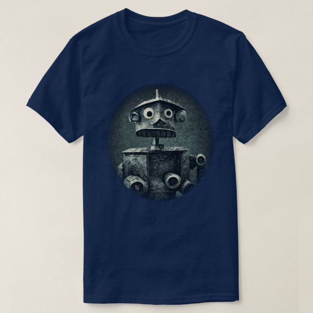Retro Robot T-Shirt (Design Front)