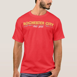 Retro Rochester City New York girl T-Shirt
