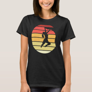 Retro Rock Climber Mountain Climbing Bouldering Fo T-Shirt