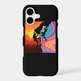 Retro Rock Climbing Bouldering Wall Climber