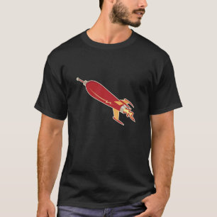 Retro rocket t-shirt