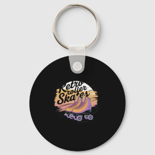Retro Roller Skates - 80s Vibes Sticker7 Key Ring