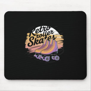 Retro Roller Skates - 80s Vibes Sticker7 Mouse Pad