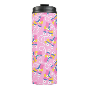 Retro Roller Skating  Thermal Tumbler