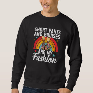 Retro Rollerskates 80's Derby Roller Skating for T Sweatshirt