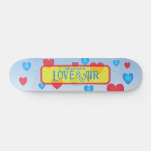 Retro Romantic Y2K Aesthetic  Skateboard