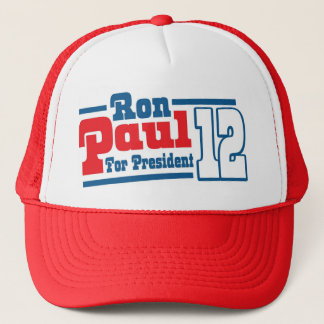 Retro Ron Paul For President 2012 Tea Party Hat