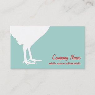 Retro Rooster Business Card